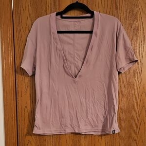 POPFLEX Daring Deep V Mauve